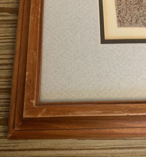 Vtg 1978 Signed Woodcut Print Pencil Signed “Birds and Bricks” 7/14 Carol Dierr - Picture 6 of 13