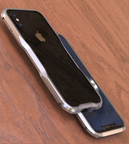Luphie Hit Farbe Metall Schutz Hülle Case Cover Alu Rahmen f iPhone X XR XS Max - Picture 11 of 14