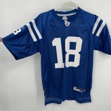 NFL Indianapolis Colts Football Peyton Manning 18 Jersey Shirt, Youth L 14/16
