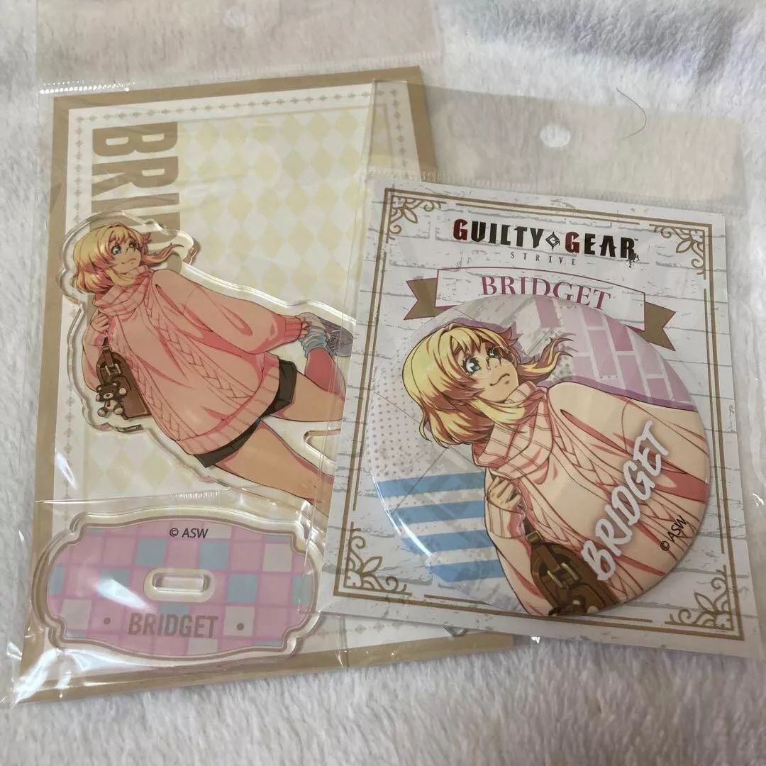 Guilty Gear GGST Bridget Acrylic Stand Figure & Can Badge @08