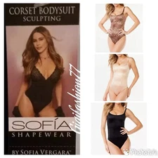 Women's Sculpting Corset Thong BODYSUIT from Sofia Intimates