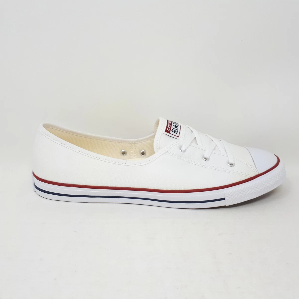 Converse Taylor All Ballet Lace Slip-On White Womens 11 | eBay