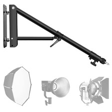 71" Triangle Wall Mount Bracket Boom Arm Stand for Light Umbrella Softbox Studio