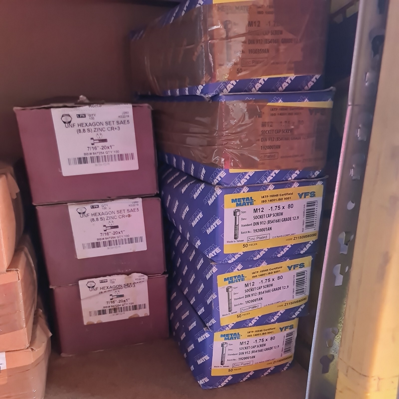 Job Lot Bolts Nuts 100s eBay