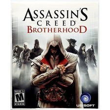 Manual Only Assassin's Creed Brotherhood Sony Playstation 3 Authentic