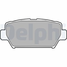 DELPHI Bremsbeläge Bremsbelagsatz Bremsklötze Hinten LP3433