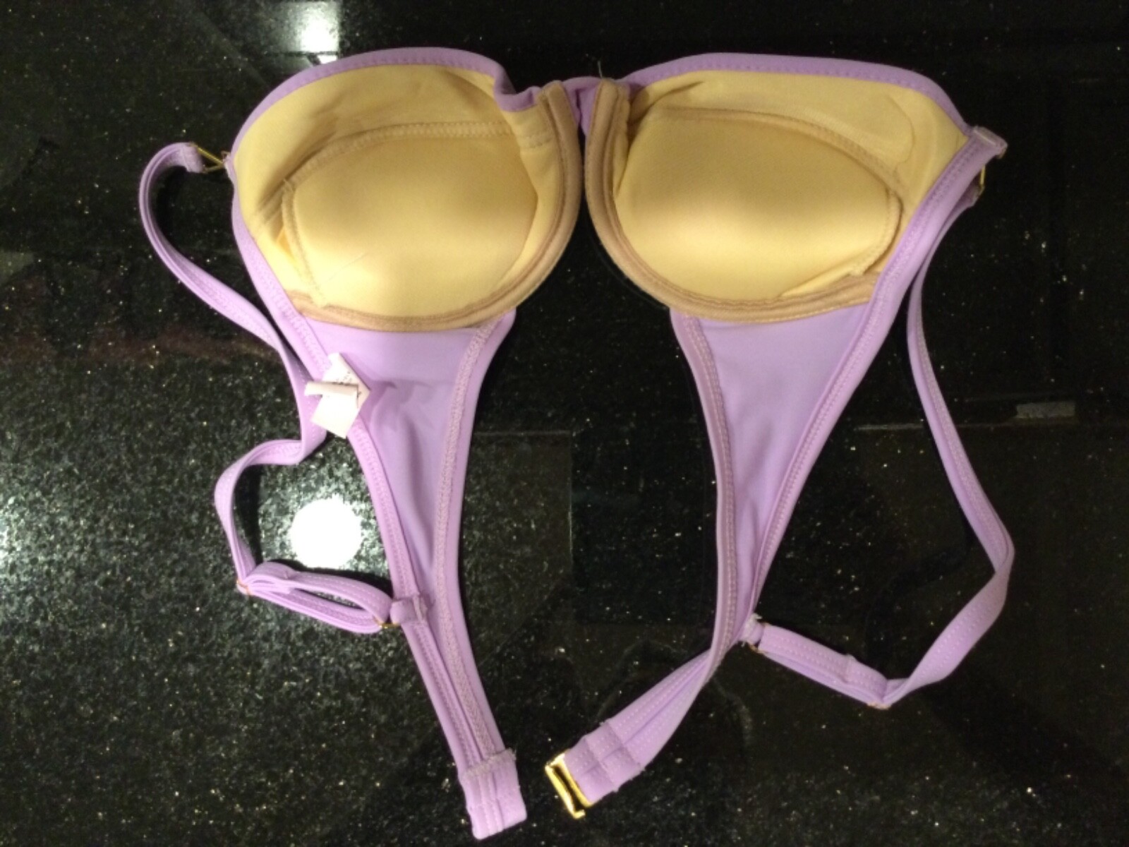 Vintage 2001 Victoria Secret Bikini Swimwear 36B Med Bottom Bombshell Add-2-Cups image 4