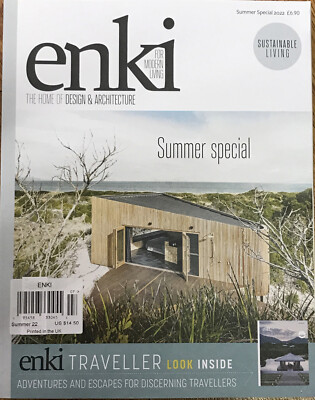 ENKI MAGAZINE FOR Sustainable ￼Living. Summer 2022 Vol 47