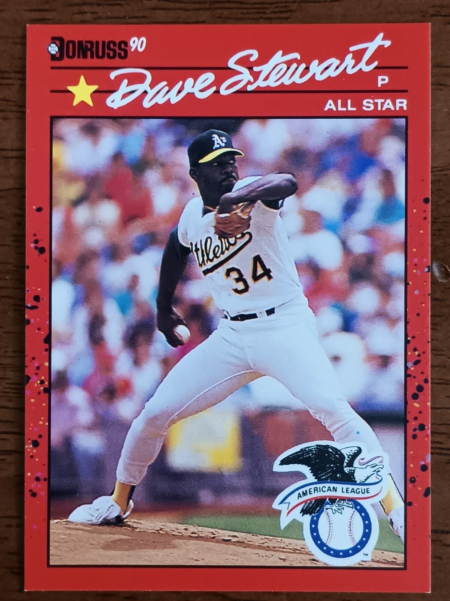 DAVE STEWART OAKLAND ATHLETICS 