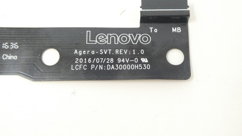 Lenovo Yoga 910-13IKB Flachbandkabel für USB/Audio Board DA30000H530 - Bild 2 von 4