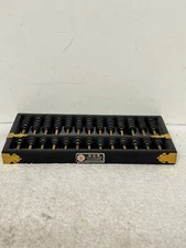 Vintage Lotus Flower Brand People's Republic of China Abacus 13 Rows 91 Beads