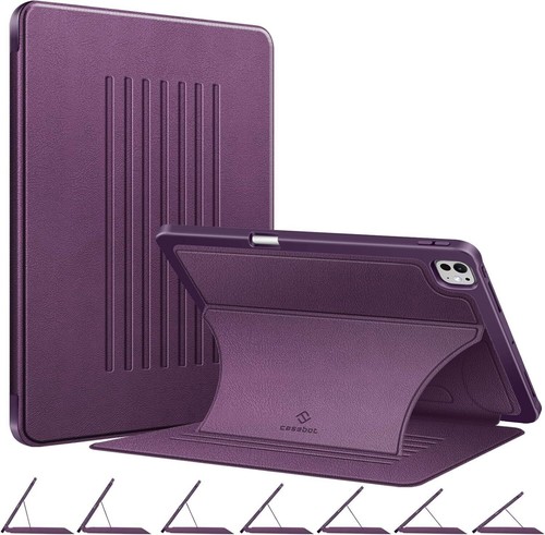 Magnetic Stand Case for iPad Pro 13-inch (M4) 2024 Shockproof Rugged TPU Cover - Picture 11 of 14