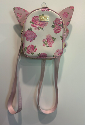 Luv Betsey By Betsey Johnson Wings Floral Mini Kitsch Winged 
