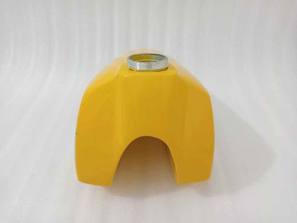 Yamaha YZ250 YZ 250 Steel Yellow Painted Petrol Fuel Gas Tank Model 1978 |Fit - Image 4 of 4