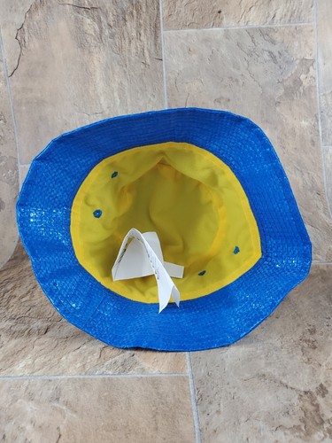 Gag Gift Christmas IKEA Bucket Hat KNORVA Frakta Lining & VentHoles Hat Blue Bag - 第 4/5 張圖片
