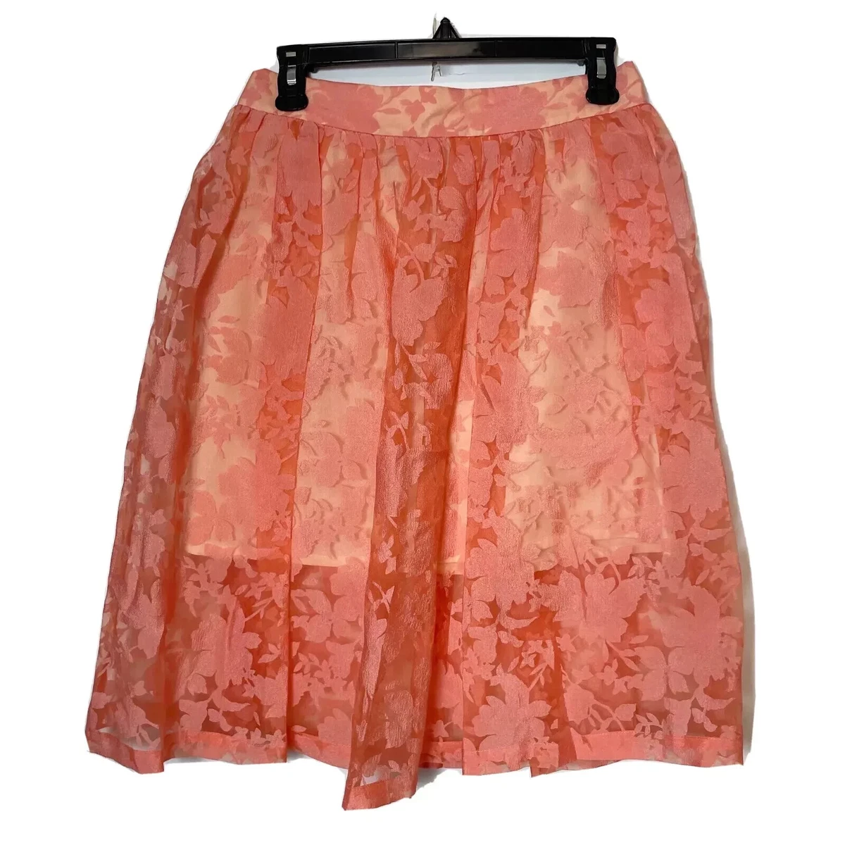 Topshop - Jupe mi-longue en tulle à imprimés placés - Multicolore