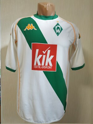 Werder Bremen football jersey away shirt 2004-2005 Kappa size M