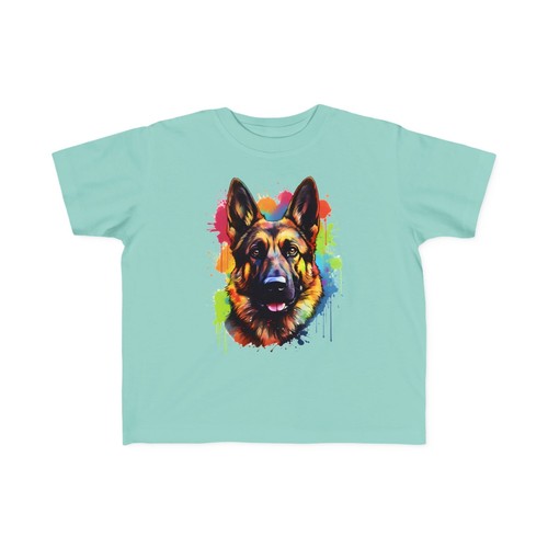 German Sheperd Toddler Tee Cute Dog Shirt Girls Boys Kids Puppy - Picture 11 of 19