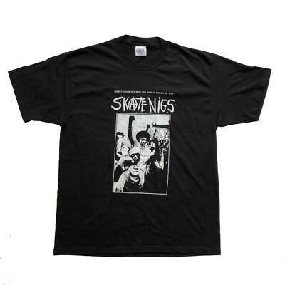 Vintage 1989 The Skatenigs The Public Enema Of Rap Punk Rock Tshirt