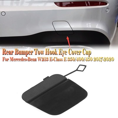 Matte  Rear Bumper Tow Hook Cover For Mercedes Benz E Class W213 Sport 2020 DU