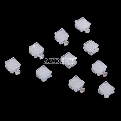Dental Kieferorthopädische Keramik Bracket selbstligierende passive Zahnspange 022 Haken 345 - Bild 11 von 14