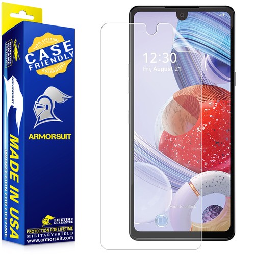 ArmorSuit MilitaryShield LG Stylo 6 Anti-Bubble HD Screen Protector Made in USA - Picture 14 of 14