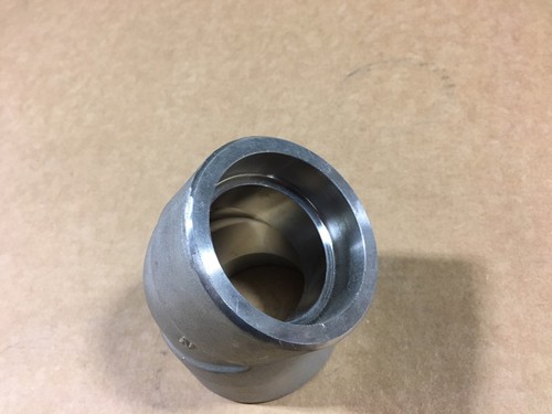 2" 45 ELBOW 3000#, 304 IMPORT - Picture 2 of 2