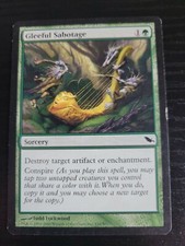Gleeful Sabotage Shadowmoor MTG Magic The Gathering  Sorcery 