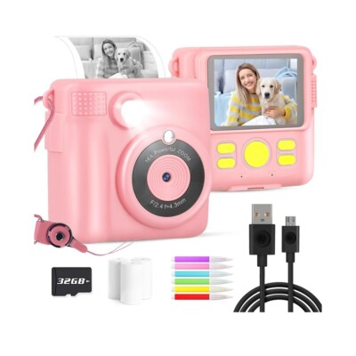 Kinder Kamera Videorecorder 1080P Mini Digital LCD Toy Cam Sofortdruck