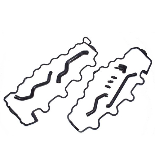 Engine Crankcase Breather Hose & Valve Cover Gasket Kit for Benz C240