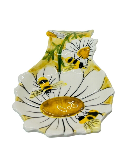 Blue Sky Clayworks cucchiaio riposo cottagecore api e margherite arredamento casa 2022 regalo - Foto 5 di 16