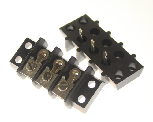3-142-Y CINCH CONNECTOR TERMINAL BLOCKS CINCH BARRIER BLOCKS 142 SERIES