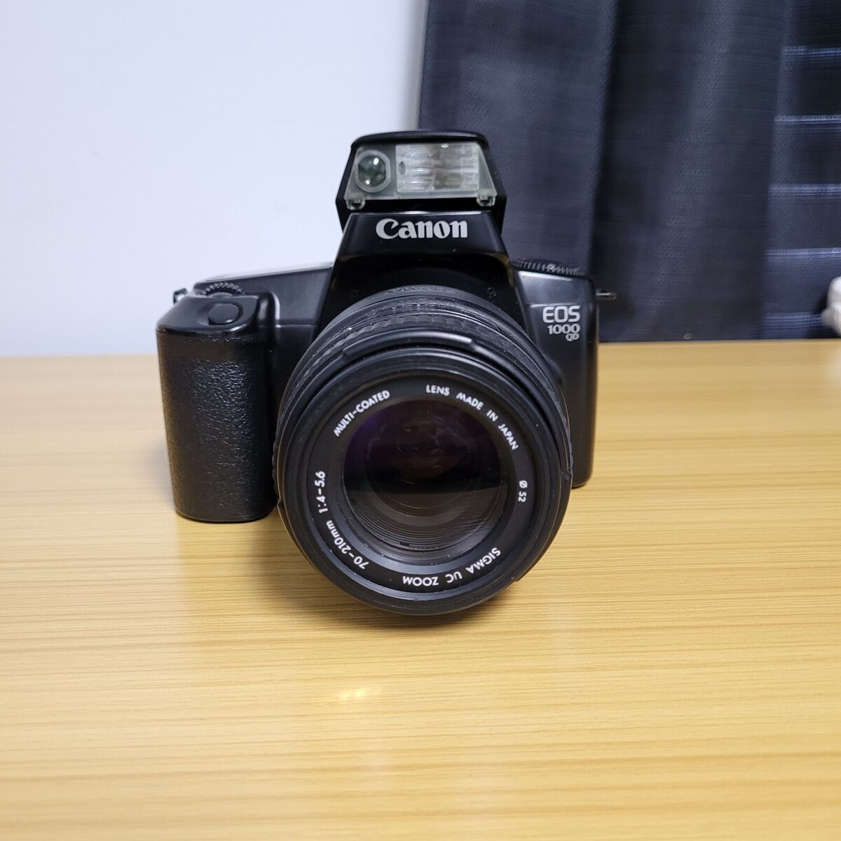 Canon EOS 1000QD 35mm Film Camera SLR Sigma UC Zoom 70-210mm Canon EOS 1000QD 35mm Film Camera SLR Sigma UC Zoom 70-210mm