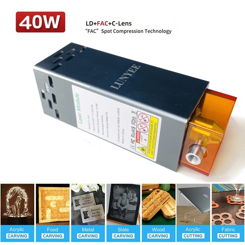 40W 445nm Laser Engraver Module Kit for CNC Laser Engraving Machine eBay