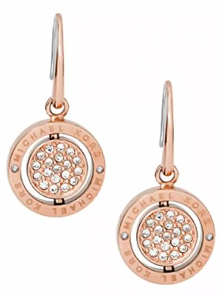 Michael kors monogram earrings new arrivals