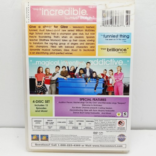 Glee Season 1 Vol. 1 (DVD) 20th Century Fox 2009 - Picture 2 of 2