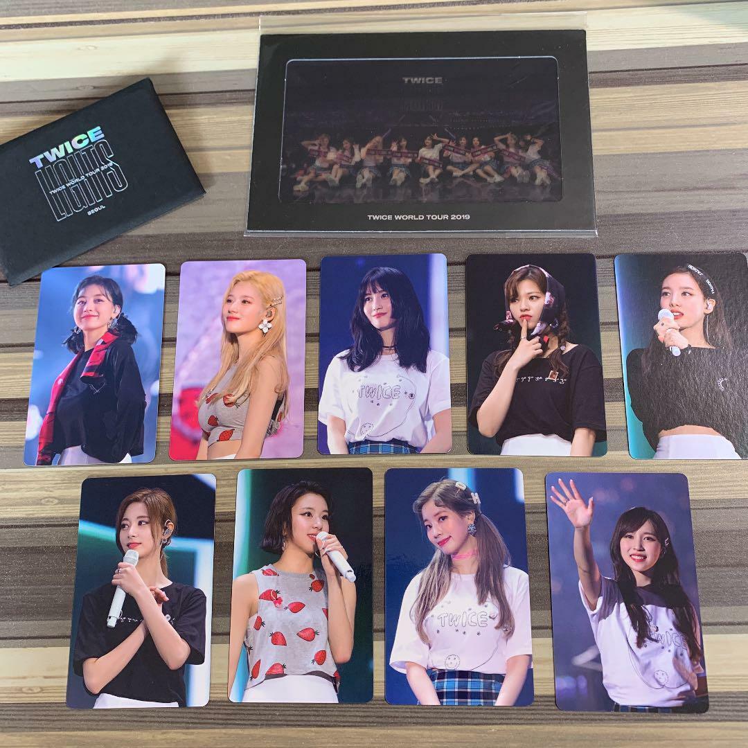 TWICE LIGHTS -TWICE WORLD TOUR 2019 DVD Photo Card Nayon TWICE LIGHTS -TWICE WORLD TOUR 2019 DVD Photo Card Nayon