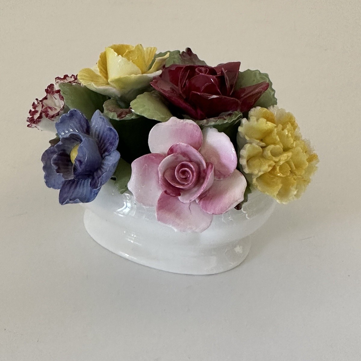 Aynsley ネックレス　vintage Vintage AYNSLEY Fine Bone China England Hand Painted Flower