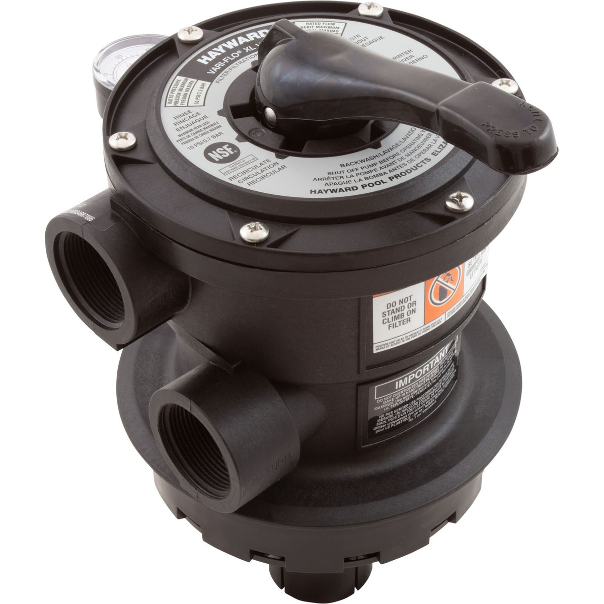 Multiport Valve, Hayward SP0714T, 1-1/2