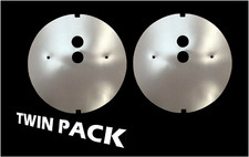 2 Pack - ROUND Derwent Macdee Metro Toilet Cistern Syphon Diaphragm Washer Only