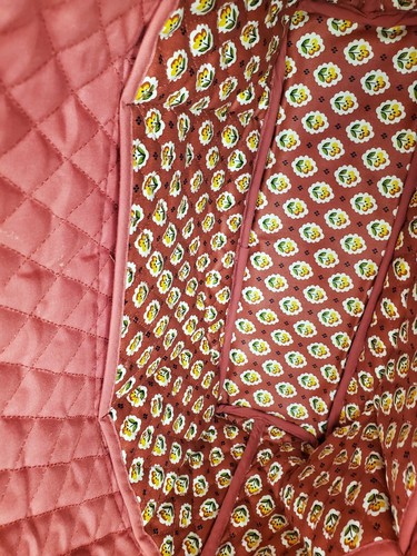 Allegro Pacific gesteppte Beuteltasche/Handtasche mit Reißverschluss Vera Bradley-Stil NEU - Bild 7 von 10