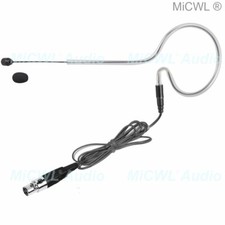 Single ear Headset Microphone for AKG Samson Wireless mini XLR 3Pin TA3F
