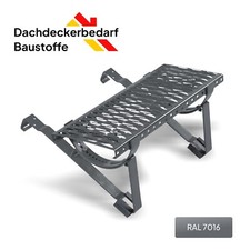 Dachtritt Steigtritt 40/60/80/100/120/150/200 Komplett für Kaminpodest Laufrost