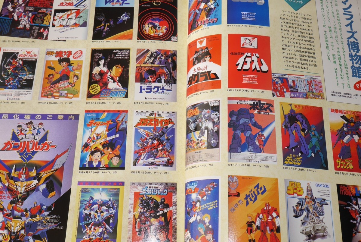 JAPAN Sunrise Animation Super Data File (Guide Book) Gundam