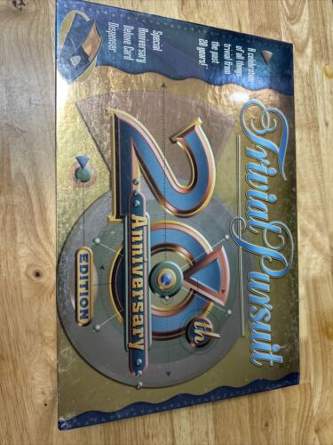 New Sealed Trivial Pursuit 20th Anniversary Edition 80s 90s Early 2000's Cards - Picture 1 of 3