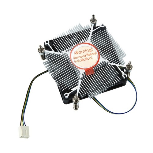 LGA1155 1156 1150 1151 Quiet cooling fan micro Mini-ITX Chassis PWM Fan Radiator - Photo 5/7