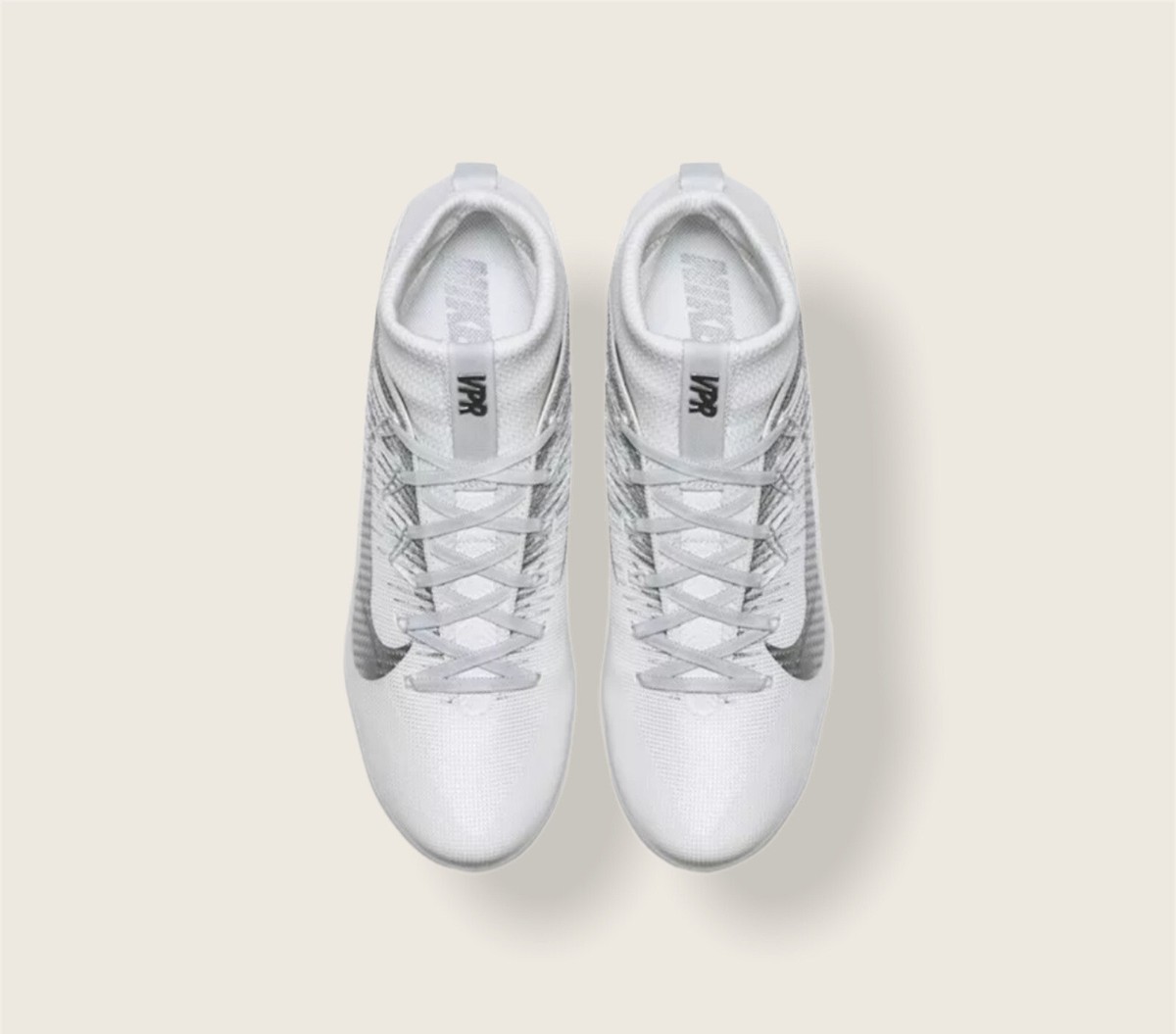 Nike Vapor Untouchable 2 White Silver Football Cleat 824470  display picture 2