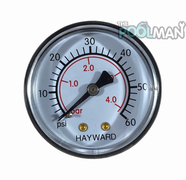 Hayward ECX27091 Back Mount Pressure Gauge eBay