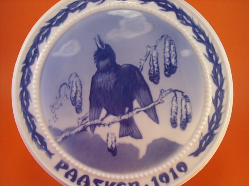 ROYAL COPENHAGEN BING&GRONDAHL PIATTO DI PASQUA 1919 - Picture 2 of 3