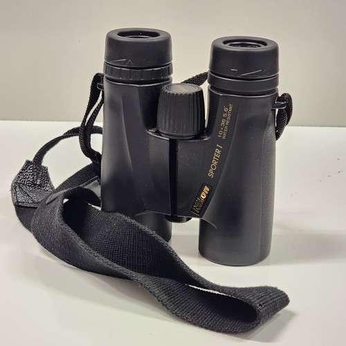 Nikon Binoculars Sporter I 10 x 36 5.6° Water Resistant Black W/Case & Strap - Picture 13 of 15